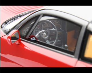 Alfa Romeo SZ (Es 30) 1989 ROSSO ALFA Laudoracing 1:18 Resinemodell (Türen, Motorhaube... nicht zu öffnen!)